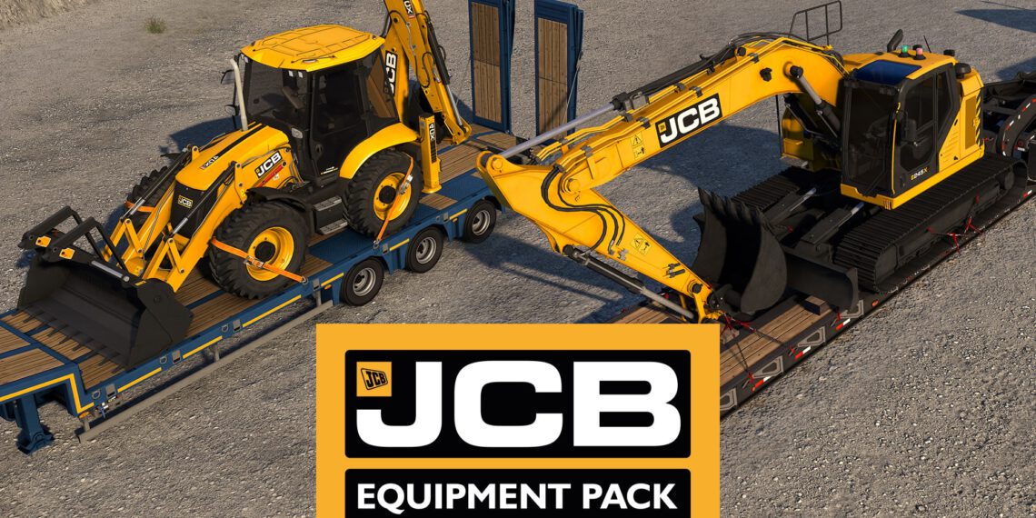 Euro Truck Simulator 2/American Truck Simulator – Beliebte JCB Baumaschinen erobern die Autobahnen Europas und die US-Highways