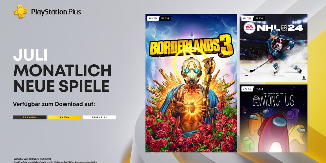 PlayStation Plus – Die monatlichen Titel im Juli für PS4 und PS5
