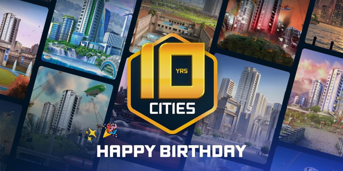Cities: Skylines 2 – 10 Jahre Cities: Skylines, Jubiläums-Updates und neue Inhalte angekündigt