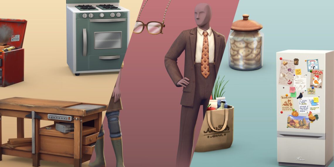 Die Sims 4 – Drei neue Sets zu Werkstatt, Senioren und Küchenalltag angekündigt
