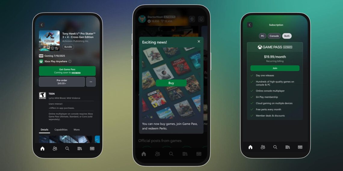 Xbox App – Xbox führt neue Funktionen für Mobilgeräte und Konsolen ein
