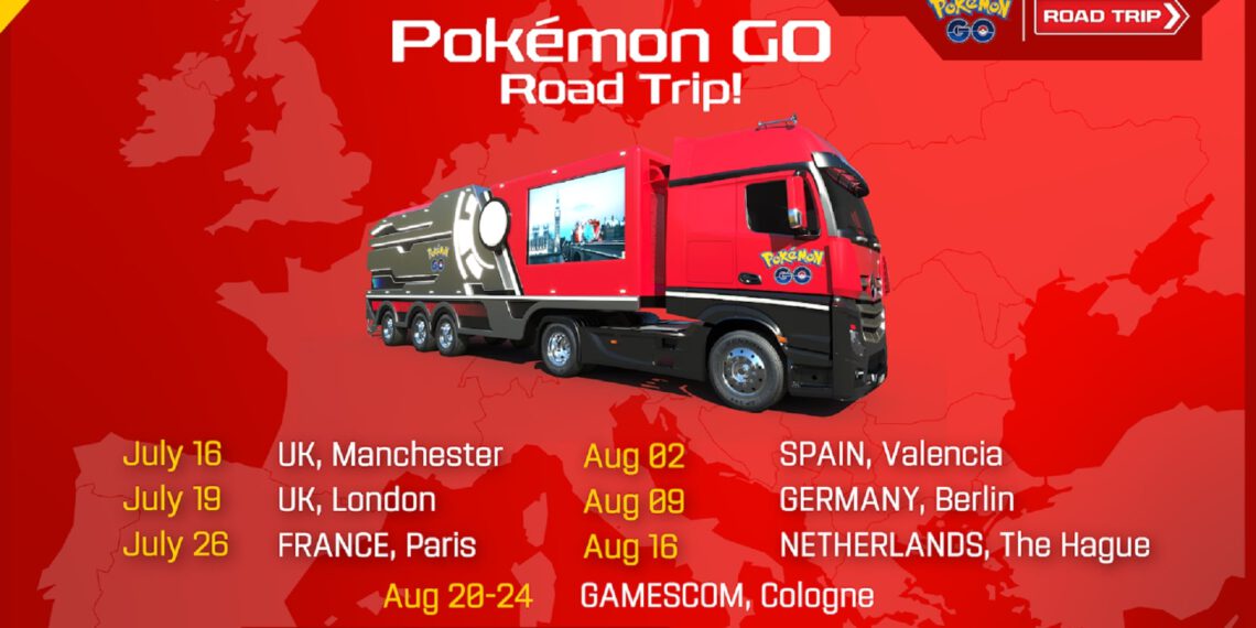 Pokémon GO – Tour 2025 kommt nach Großbritannien und Europa, Zwei Stopps in Deutschland