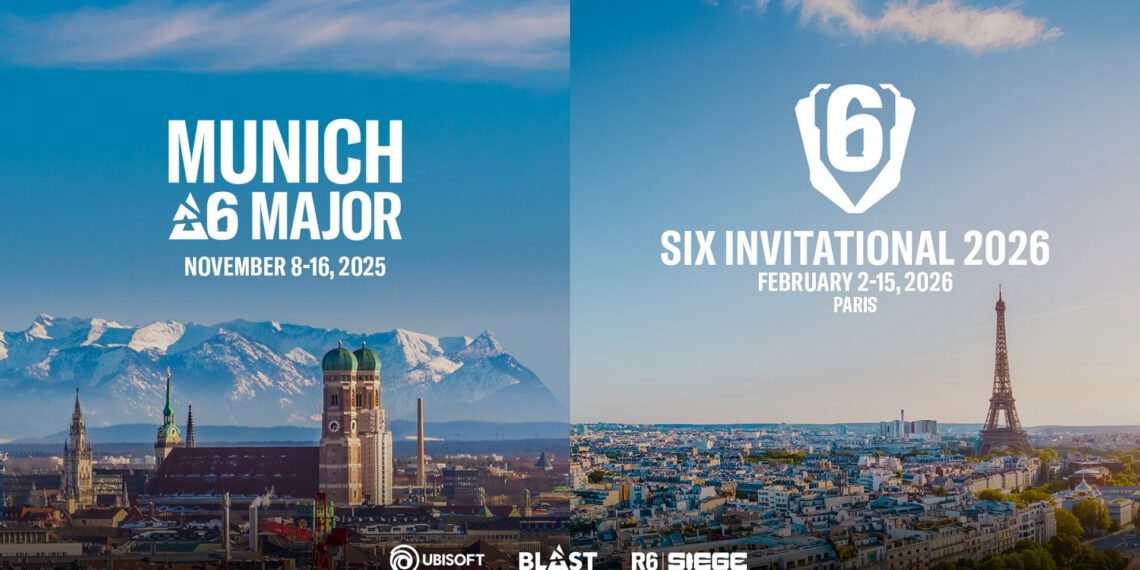 Six Invitational 2026 – Event in Paris angekündigt, München erhält BLAST R6 Major