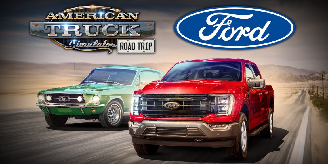 American Truck Simulator: Erstes Road Trip-Modul mit Ford Car Pack angekündigt