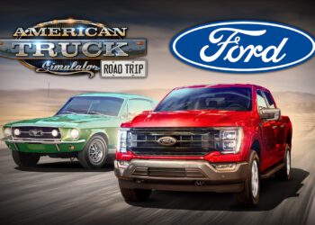 American Truck Simulator: Erstes Road Trip-Modul mit Ford Car Pack angekündigt