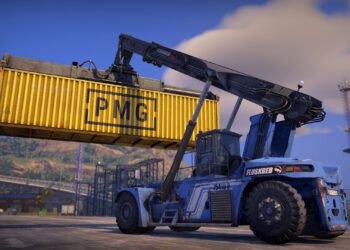 [gamescom preview] Docked – Mit schweren Maschinen im Containerhafen von Port Wake