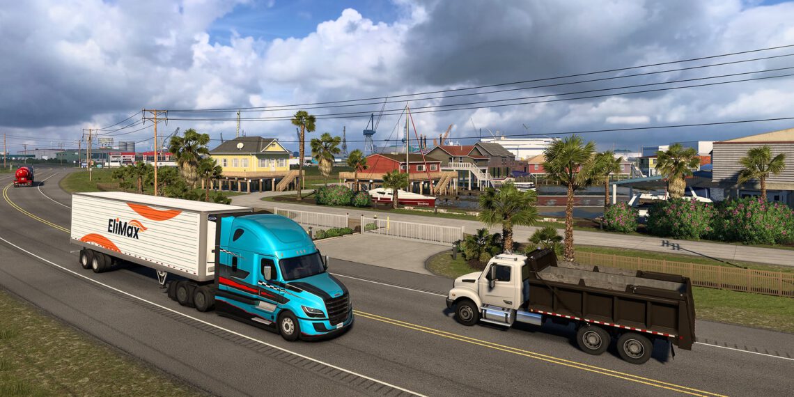 American Truck Simulator – Port Fourchon im Louisiana-DLC vorgestellt