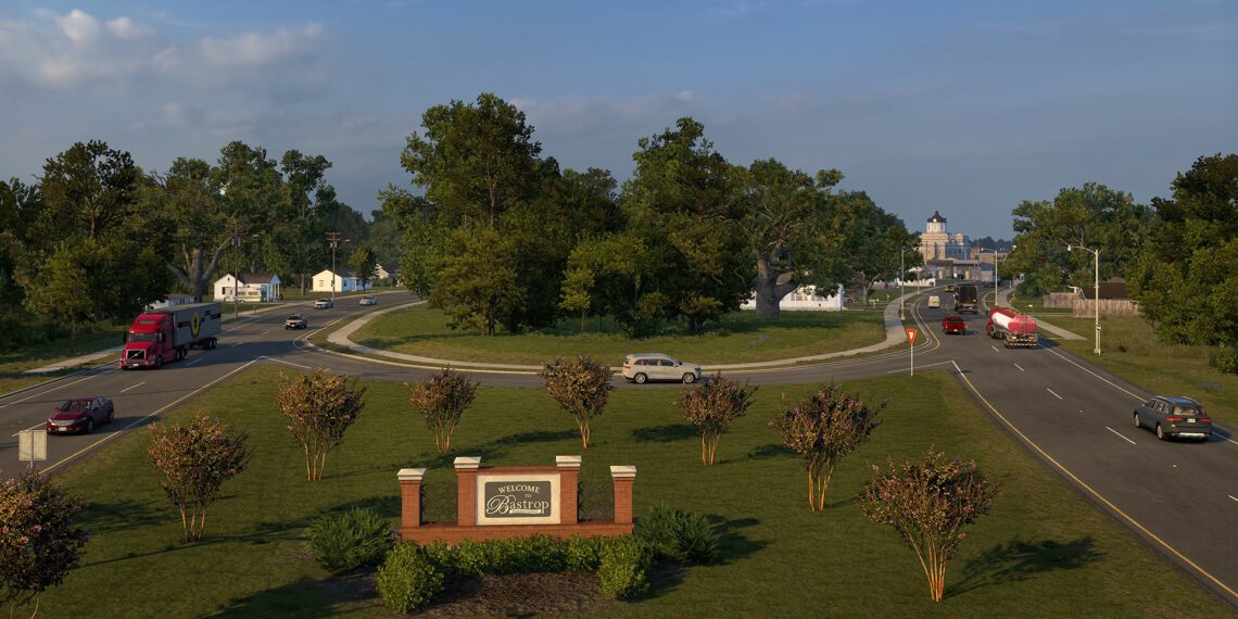 American Truck Simulator – Neue Städte aus Louisiana-DLC vorgestellt