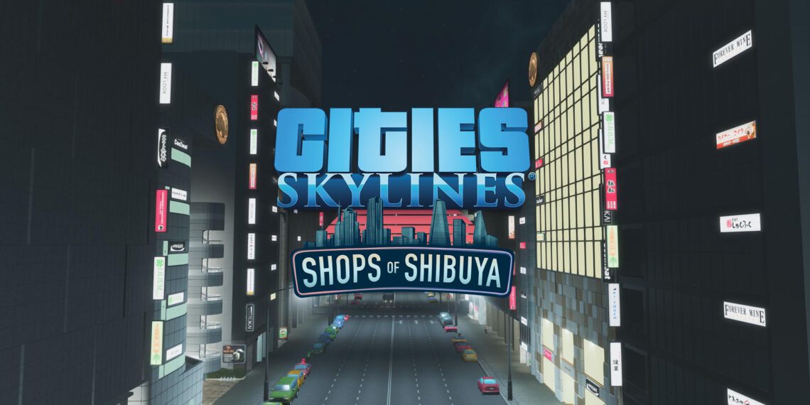 Cities: Skylines – Neues Content-Paket „Shops of Shibuya“ für September angekündigt