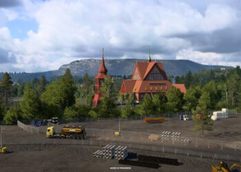 Euro Truck Simulator 2 – Historische Kirche von Kiruna ins Spiel integriert