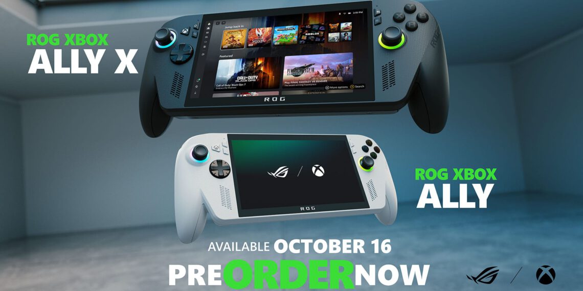 ROG Xbox Ally – Vorbestellungen gestartet, weltweiter Launch im Oktober