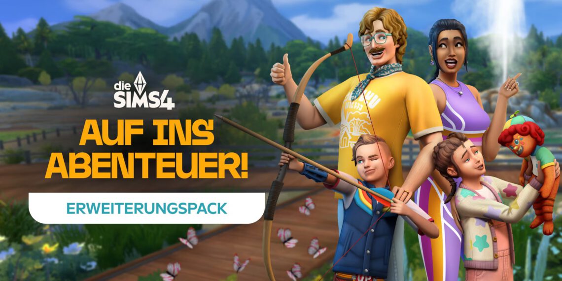 Die Sims 4 – Neue Erweiterung „Auf ins Abenteuer!“ erscheint im Oktober