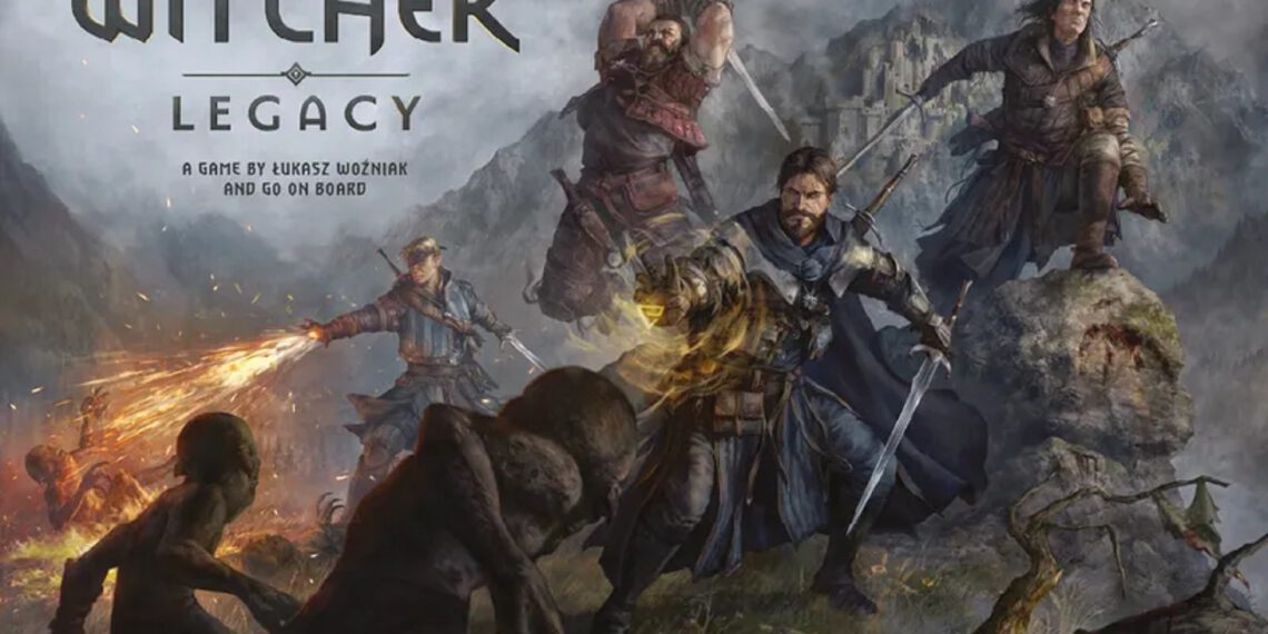 The Witcher: Legacy – Neues Brettspiel im Witcher-Universum auf Gamefound angekündigt