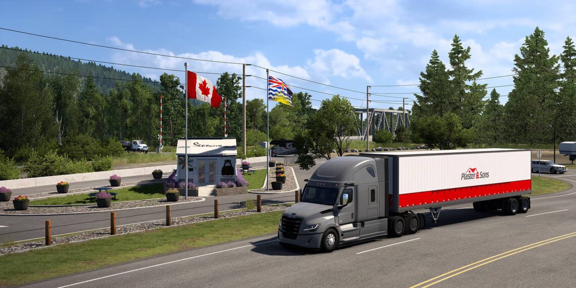 American Truck Simulator – British Columbia führt das Spiel erstmals nach Kanada