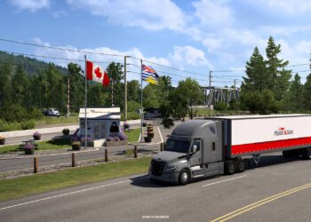 American Truck Simulator – British Columbia führt das Spiel erstmals nach Kanada