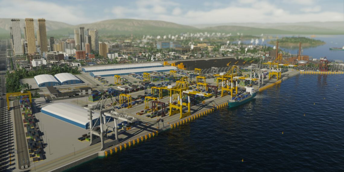 Cities: Skylines 2 – So funktioniert der neue Hafenbau im Bridges & Ports DLC