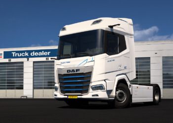 Euro Truck Simulator 2 – Neuer Elektro-Lkw DAF XF Electric bringt frischen Wind auf Europas Straßen