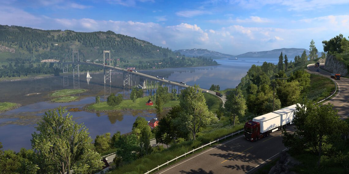 Euro Truck Simulator 2 – Nordic Horizons zeigt Norwegens Fjorde und Gebirge