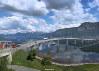 Euro Truck Simulator 2 – Nordic Horizons zeigt Norwegens Fjorde und Gebirge