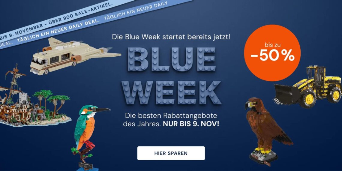 BlueBrixx – Größter Sale 2025 legt Online-Shop lahm
