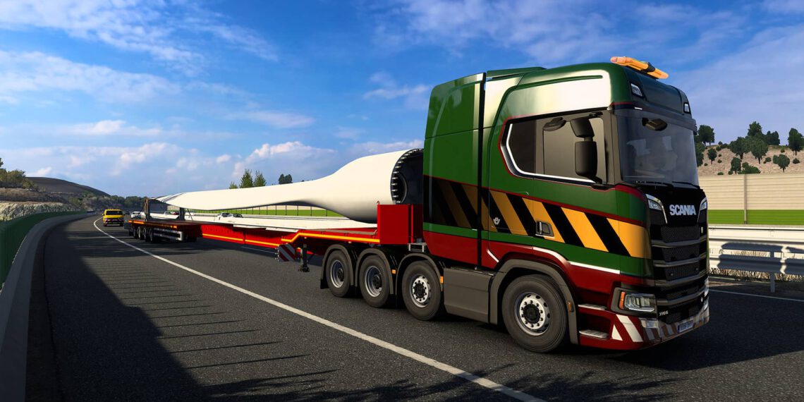 Euro Truck Simulator 2 – Neue Schwertransporte im Update 1.57
