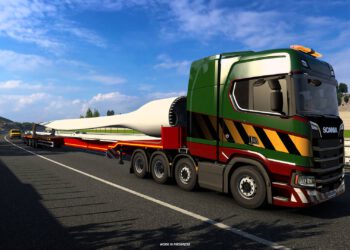 Euro Truck Simulator 2 – Neue Schwertransporte im Update 1.57