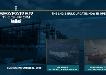 Seafahrer: The Ship Sim – Drei neue Schiffe, neue Frachtarten, neue Events erscheinen im größten Update