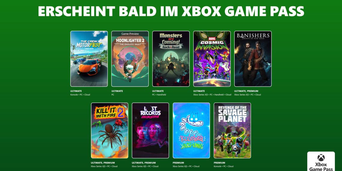 Xbox Game Pass – Highlights Ende November