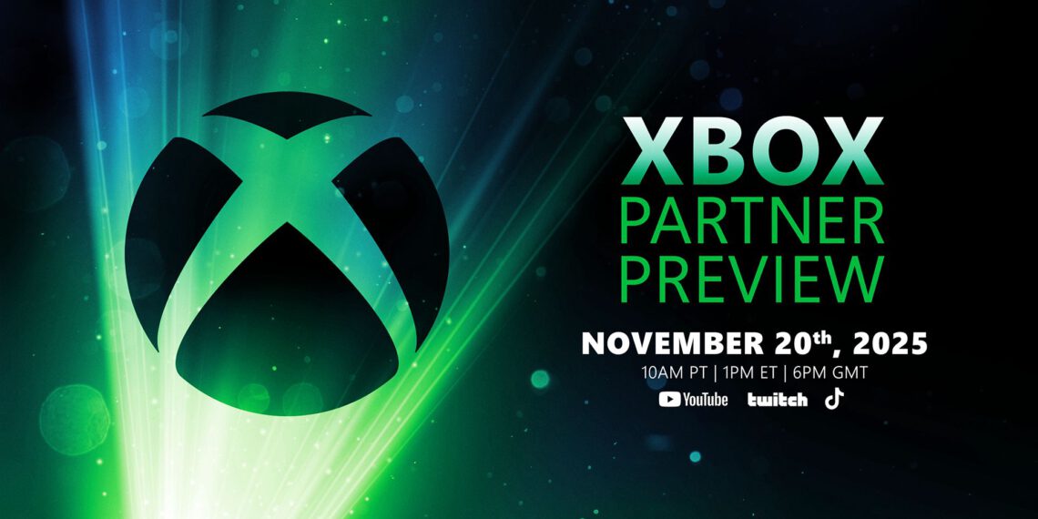 Xbox Partner Preview – Showcase offiziell für den 20. November angekündigt