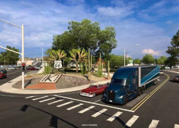 American Truck Simulator – Route 66 Rework: Überarbeitete Städte und neue Details vorgestellt