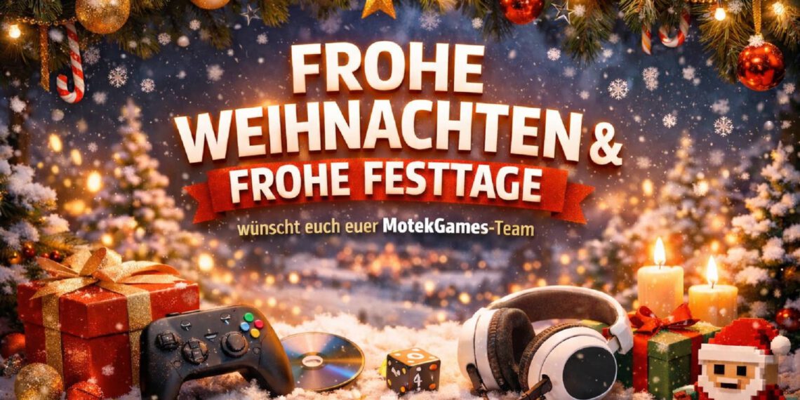 Grüße von MotekGames – Wir wünschen euch Frohe Weihnachten & frohe Festtage