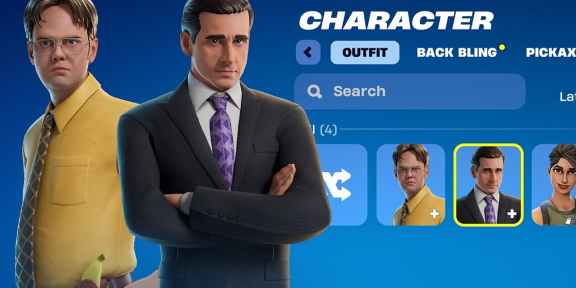 Fortnite – Michael und Dwight aus The Office sollen als Skins erscheinen