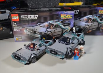 LEGO Speed Champions: Zeitmaschine aus Zurück in die Zukunft (77256) – Review