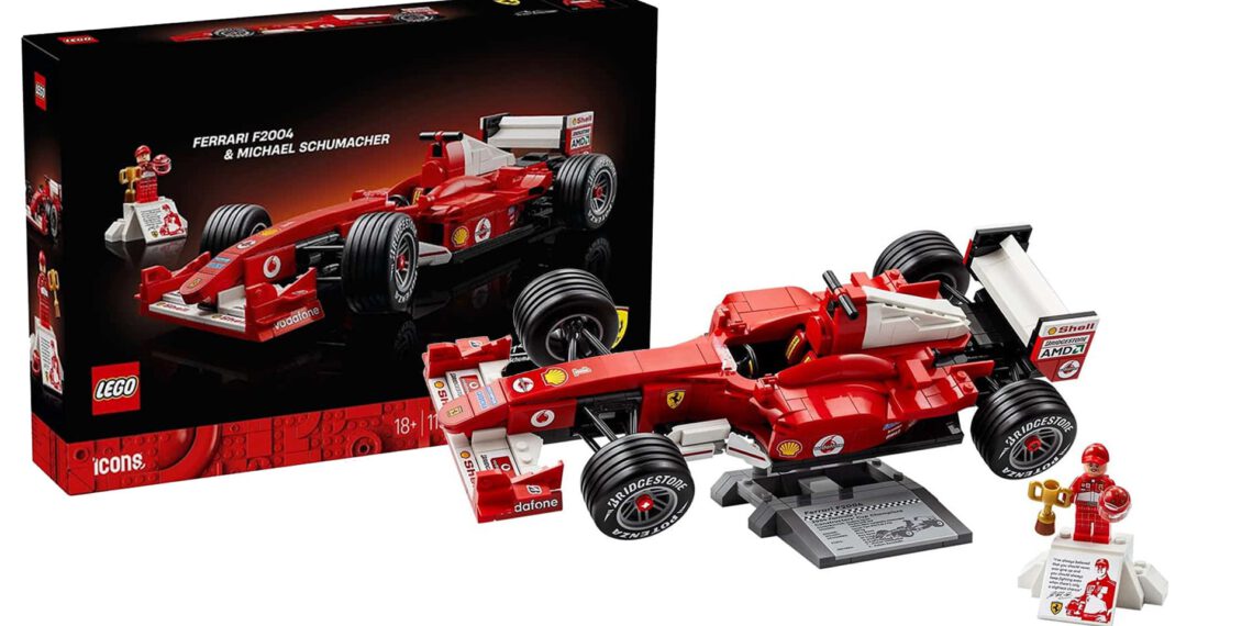 LEGO Icons – LEGO bringt den Schumi Ferrari F2004 auf den Markt