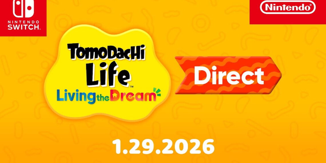 Tomodachi Life: Living the Dream – Neue Nintendo Direct für den 29. Januar angekündigt