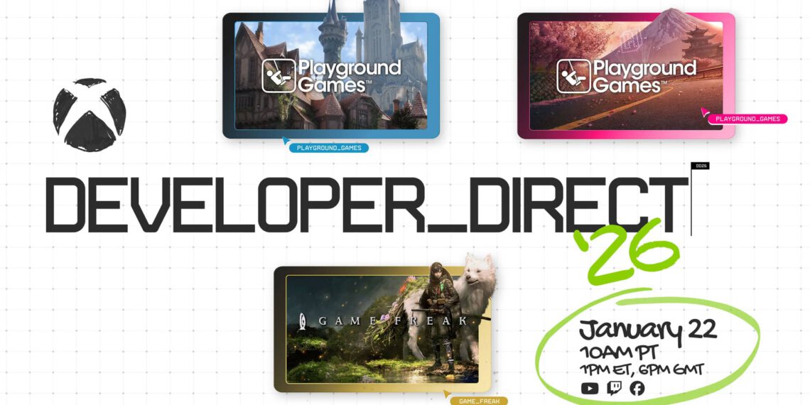 Xbox Developer Direct – Diese Spiele sind für das Event im Januar bestätigt