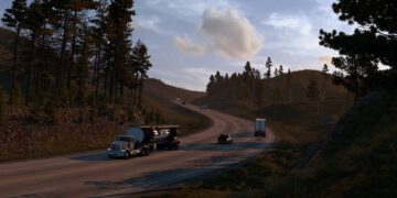American Truck Simulator – Ein Blick auf das Straßennetz von South Dakota