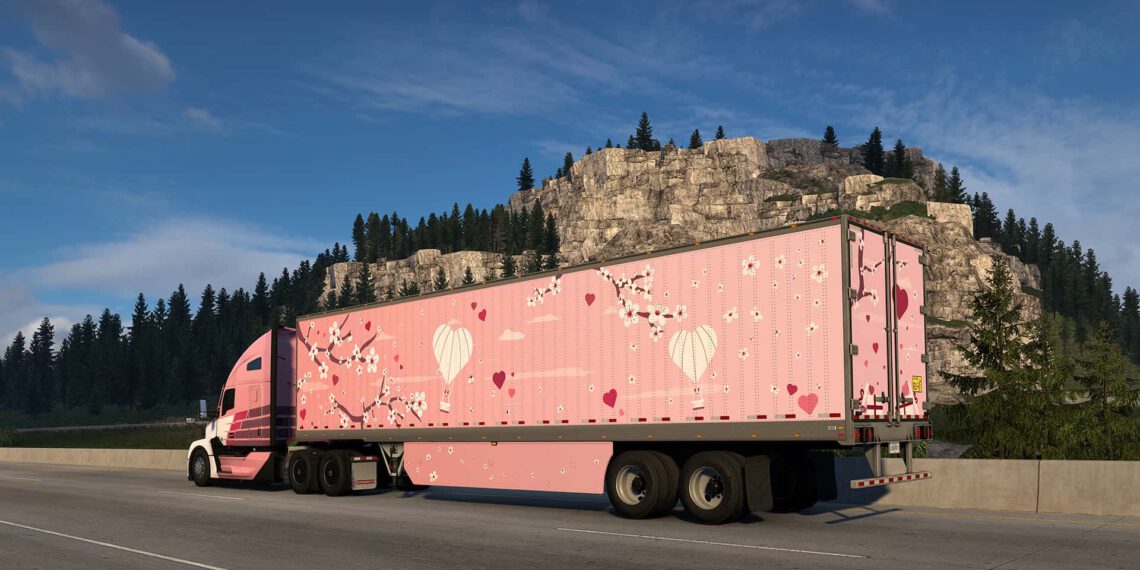 ETS2 und ATS – Valentinstags-Event Hearts in Bloom startet mit Update 1.58