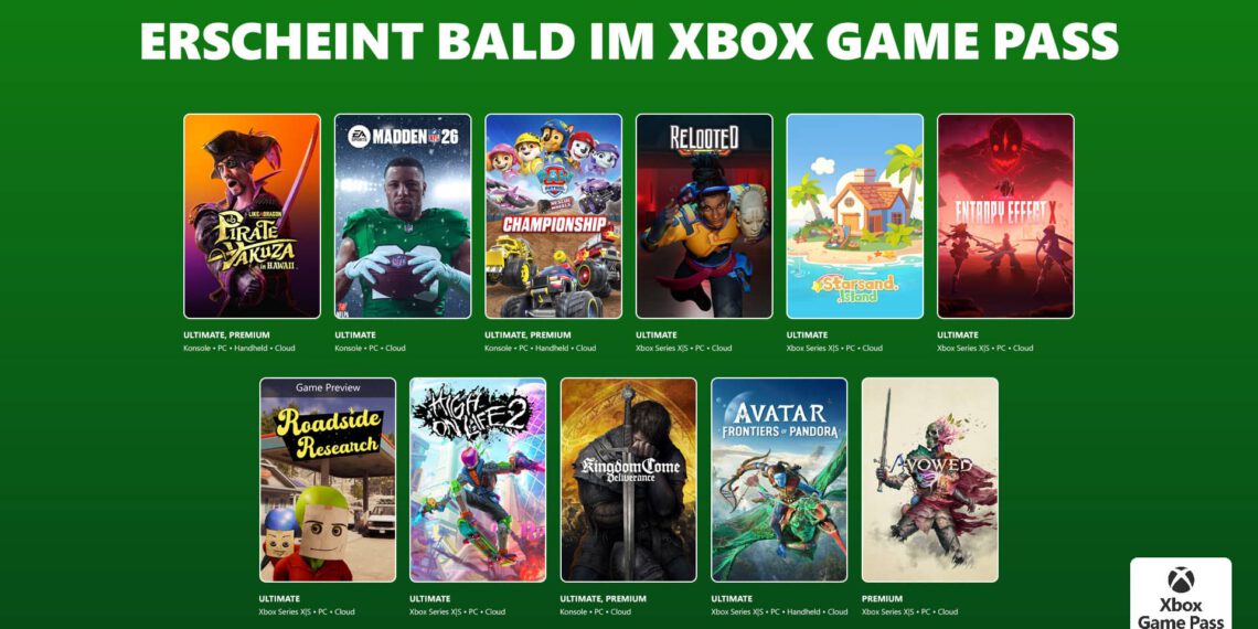 Xbox Game Pass – Highlights im Februar 2026