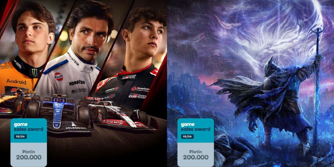 game – Die game Sales Awards im Januar 2026