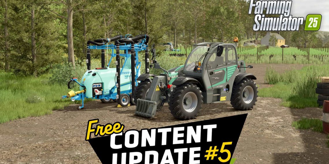 Landwirtschafts-Simulator 25 – Kostenloses Update 1.17 bringt neue Maschinen und Verbesserungen