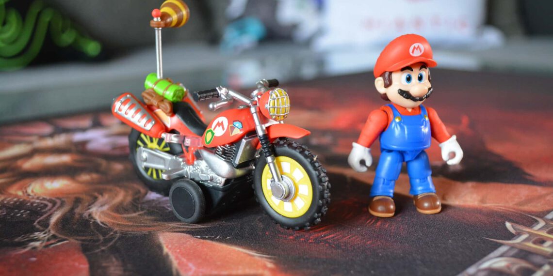 Super Mario Galaxy Movie – 6 cm große Figur mit Rückziehmotorrad, sort. #1 (432324) – Review