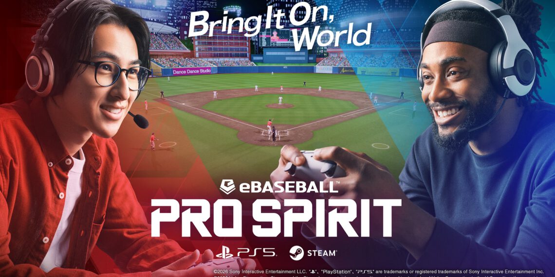 eBaseball: PRO SPIRIT – Kostenloses Baseballspiel startet weltweit auf PS5 und PC