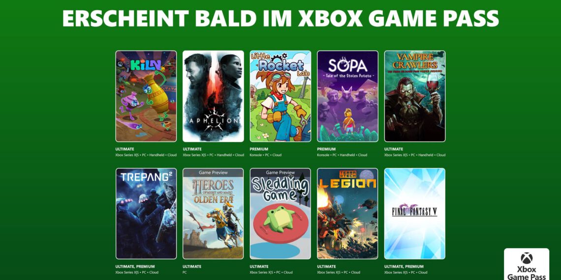 Xbox Game Pass – Highlights Ende April 2026