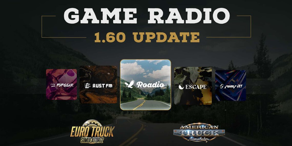 ETS2 & ATS – Neues „Game Radio“ für Update 1.60 angekündigt