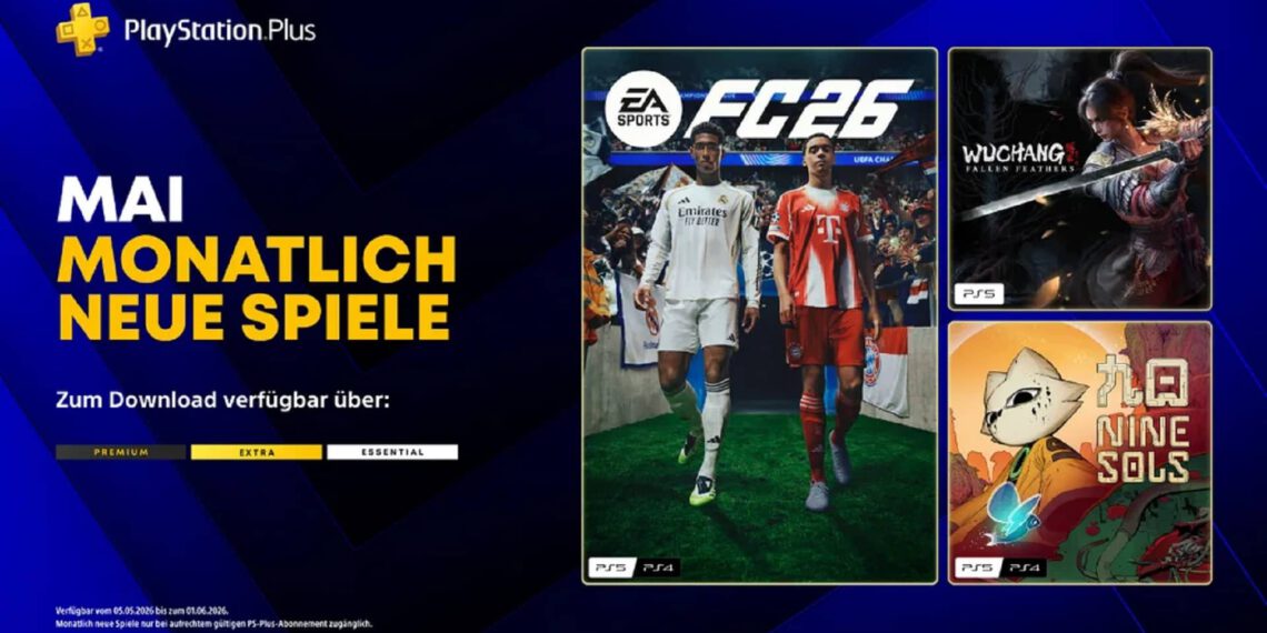 PlayStation Plus – Die monatlichen Titel im Mai 2026 für PS4 und PS5
