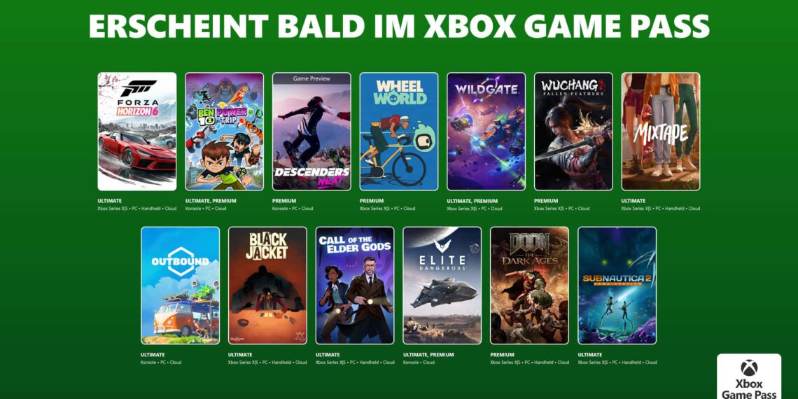 Xbox Game Pass – Highlights im Mai 2026