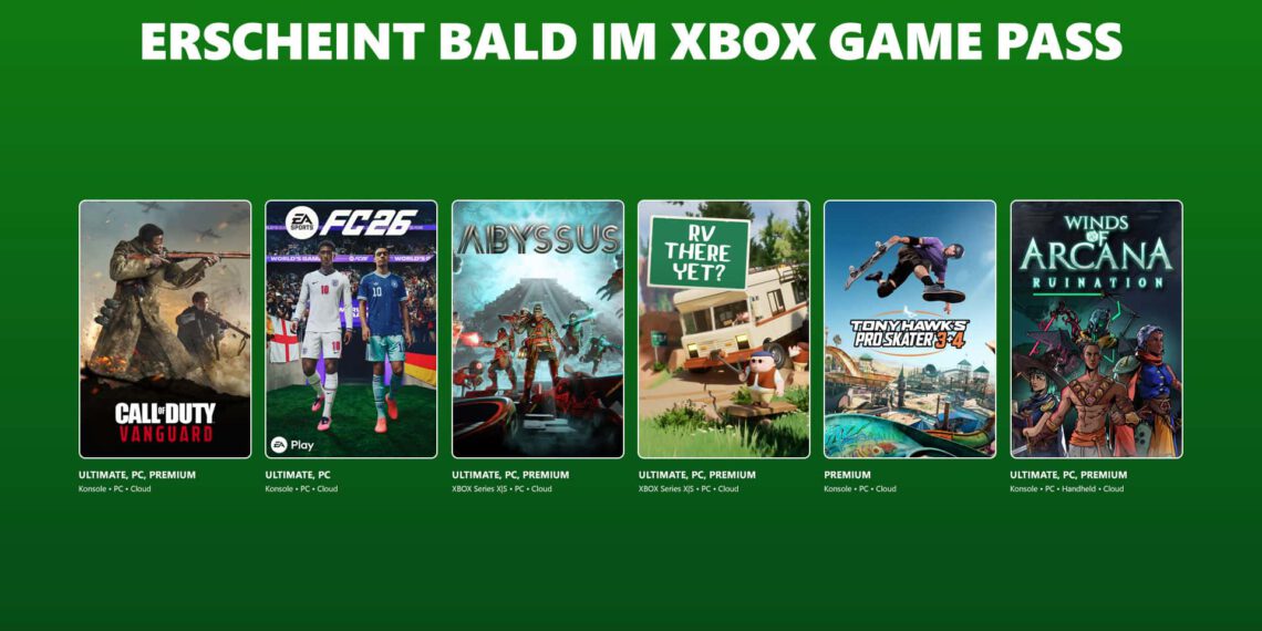 Xbox Game Pass – Highlights Ende Juni 2026