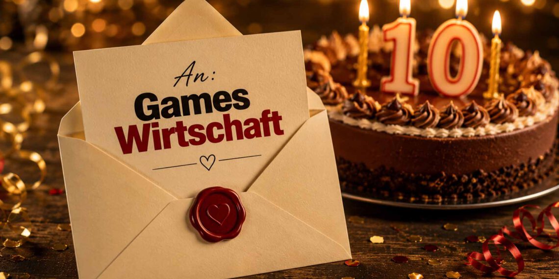 Offener Brief – Herzlichen Glückwunsch zu 10 Jahren GamesWirtschaft!
