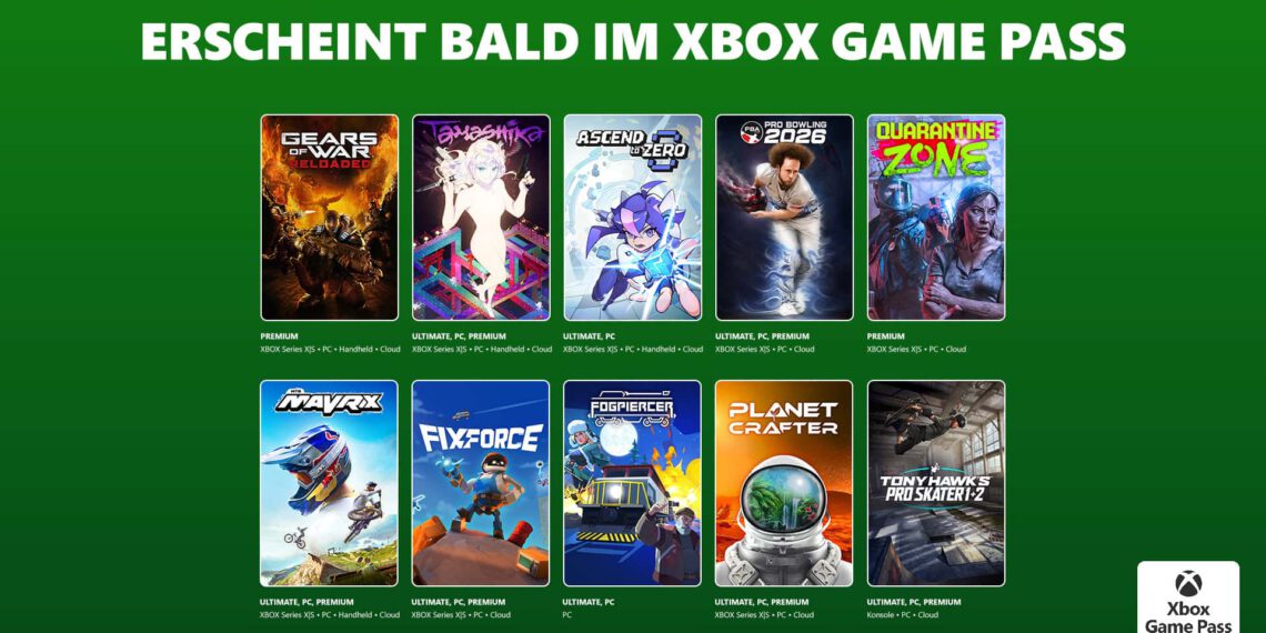 Xbox Game Pass – Highlights im Juli 2026